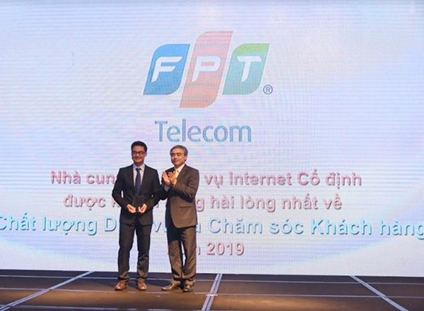 FPT Telecom được bình chọn là nhà cung cấp dịch vụ Internet cố định được khách hàng hài lòng nhất